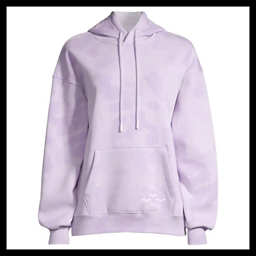 LAZYPANTS The Cooper Hoodie In Lavender Sponge - Picture 6 of 10